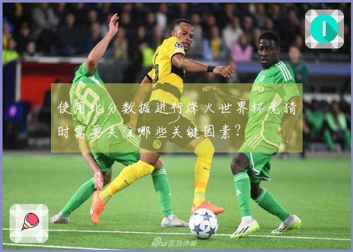 使用比分数据进行烽火世界杯竞猜时需要关注哪些关键因素？